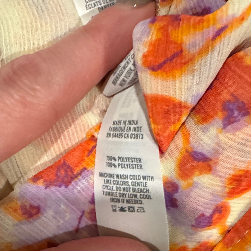 Aerie Floral Skater Skirt - FAST SHIP - Picture 5 of 6
